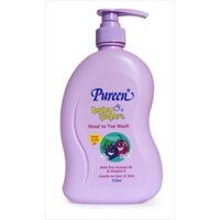 Tắm gội Pureen tinh chất sữa chua, nho & mận 750g