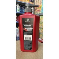 Tắm & gội Romano 2 in1 ATTITUDE 24H tóc chắc khỏe da sạch sâu hương nam tính 650g ( màu đỏ)