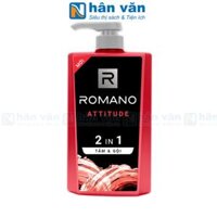 Tắm Gội Romano 2in1 Attitude (650g)