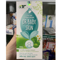 Tắm gội thảo dược Dr Baby Skin_Giúp làm sạch da và tóc, duy trì độ ẩm tự nhiên cho da bé mềm mại,sáng sạch.