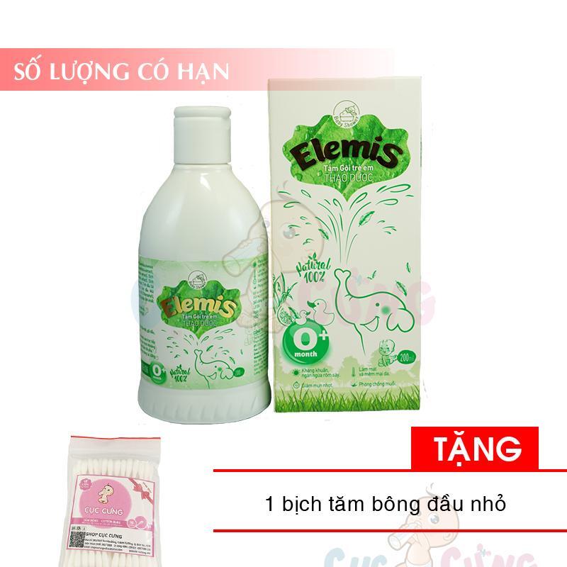 Tắm gội thảo dược trẻ em Elemis (200ml)