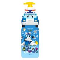 Tắm gội toàn thân cho bé Aga-ae 400ml (xanh)