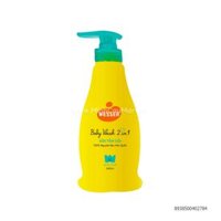 Tắm Gội Wesser Baby Wash 2in1 White Musk 500ml