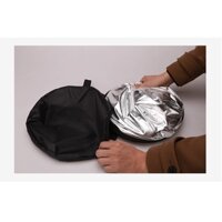 Tấm hắt sáng tròn 2 mặt đầy đủ kích thước 2 trong 1 vàng bạc INGRI