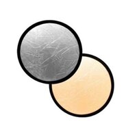 Tấm hắt sáng tròn 2 mặt đầy đủ kích thước 2 trong 1 vàng bạc CASSN