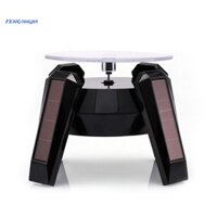 Tấm hiển thị xoay bàn xoay năng lượng mặt trời Đồng hồ trang sức bền Giá đỡ hiển thị điện thoại Thích hợp cho các vật thể nhỏ