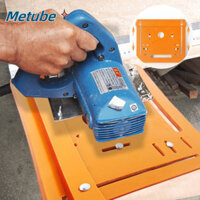 Tấm hướng dẫn cưa METUBE, có thể điều chỉnh 90° Tấm đế cưa tròn cắt phẳng, tấm đế máy cắt không cần đục lỗ dẫn hướng tấm đáy đường ray