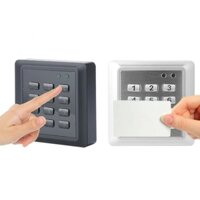 Tấm kim loại Thẻ RFID Bảng điều khiển truy cập cửa Cửa đơn 125KHZ Thẻ EM Bộ điều khiển truy cập độc lập