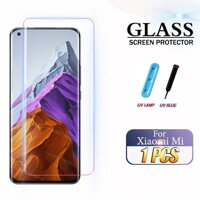 Tấm kính cường lực dành cho Xiaomi Mi 11 Ultra trong suốt full keo UV chính hãng Glass - Hàng chính hãng