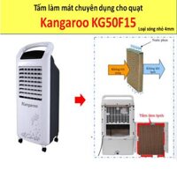 Tấm làm mát cooling pad thay thế cho quạt điều hòa Kangaroo KG50F15 màu nâu hoặc xanh