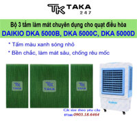 Tấm làm mát quạt điều hòa Daikio  DKA-5000B, DKA-5000C (bộ gồm: 01 tấm 50x44x5cm + 02 tấm 50x24x5cm )