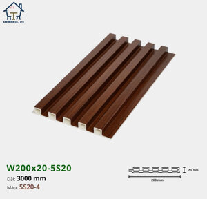 Tấm lam ốp tường Iwood 5S20-4