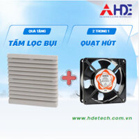 TẤM LỌC BỤI ZL-803  + QUẠT HÚT 12X12 MM ĐIỆN ÁP 220V