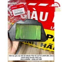 Tấm Lọc Gió, Lọc Khí Air Blade Thái Fi 110 từ 2009 đến 2011 Chính Hãng Honda Thái Lan