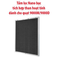 Tấm lọc Nano bạc tích hợp than hoạt tính dành cho quạt Rapido 9000M/9000D