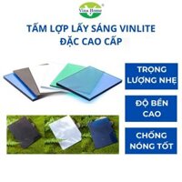 Tấm lợp lấy sáng đặc hàng tiêu chuẩn trọng lượng nhẹ chống nóng chống ồn độ bền cao Vinlite