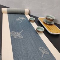 Tấm lót bàn ăn, khăn trải bàn, miếng lót cách nhiệt bằng vải nhựa PVC sang trọng lịch sự