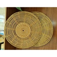 Tấm Lót Bàn Ăn, Lót Ly, Lót Ấm Trà, Lót Nồi Bằng Mây Tre Đan