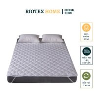 Tấm Lót Bảo Vệ Nệm - Đệm VẢI COTTON cao cấp RIOTEX HOME Chần Gòn Dày 7mm