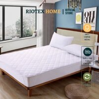 Tấm Lót Bảo Vệ Nệm - Đệm VẢI COTTON cao cấp RIOTEX HOME Chần Gòn Dày 7mm