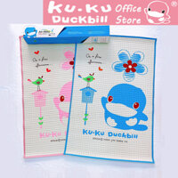 Tấm lót cao su KUKU chống thấm cho bé dễ dàng vệ sinh 60x90cm ku2516a