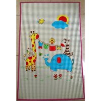 Tấm lót cao su non Pureen ( nệm nước / chiếu mát ) chống thấm tốt cho bé size 90 x 60 cm, made in Malaysia
