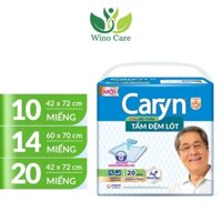 Tấm lót chống thấm cho người già Caryn, Tấm lót chống thấm cho bé size lớn siêu thấm dễ sử dụng
