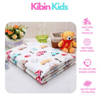 Tấm Lót Chống Thấm Trải Nôi Cũi 3 Lớp Xuất Nhật 80x120cm, Tấm Lót Thay Bỉm Cho Bé