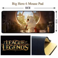 Tấm lót chuột cao cấp- Big hero 6 BAYMAX 80x30cm