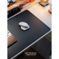 Tấm lót chuột màu trơn họa tiết da mỏng đơn giản được chọn lọc beesir, Tấm Lót Bàn máy tính văn phòng bằng da, Tấm lót bàn phím chống nước siêu lớn