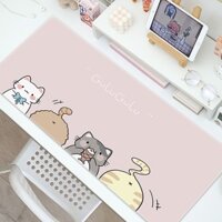Tấm Lót Chuột Máy Tính Để Bàn Dày Dặn Chống Mòn In Họa Tiết Hoạt Hình Dễ Thương