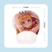 Tấm Lót Chuột Silicon 3D Anime