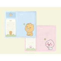 Tấm Lót Chuột Tiện Lợi Kèm Ngăn Để Giấy Ghi Chú Kakao Friend Mini Desk Mat