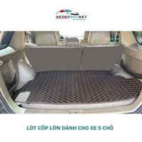 Tấm lót cốp và ốp lưng ghế 5D xe 5 chỗ Kia Cerato 2008-2018