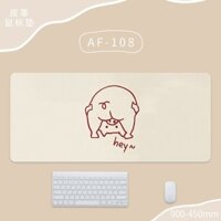 Tấm lót da dễ thương cho bé gái, tấm lót chuột lớn chống nước, tấm lót laptop, tấm lót bàn viết cho sinh viên NEVT