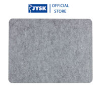 Tấm lót đĩa  JYSK Blankstarr  polyester  nhiều màu  R33xD43cm - Xám nhạt
