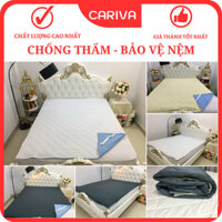 Tấm Lót, Ga Drap Bọc Nệm, Miếng Lót Chống Thấm Cotton Cho Bé