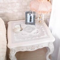 ♠tấm lót lọ hoa, bình nước 50x50cm siêu bền cho bàn tròn