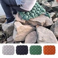 Tấm lót ngồi không khí MOBANINA, Đệm ngồi bơm hơi gấp nhẹ, di động có túi lưu trữ Tấm lót ghế chống ẩm và chống nước đi bộ đường dài