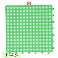 Tấm lót sàn nhà vệ sinh 3T. Vỉ nhựa lót sàn chống trơn Trải Sàn Nhà TắmVệ SinhNhà Bếp. - Xanh lá cây