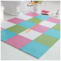 Tấm lót sàn nhà vệ sinh MHI. Vỉ nhựa lót sàn chống trơn Trải Sàn Nhà TắmVệ SinhNhà Bếp. - Xanh Lá