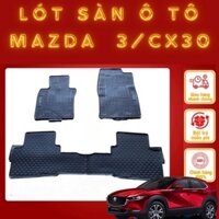 Tấm Lót Sàn Ô Tô Nhật Anh Shop - Thảm Lót Sàn Mazda3, Thảm Sàn Cao Su Đúc Không Mùi, Cao Cấp Nissin