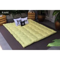 Tấm lót, tấm làm mềm nệm Topper Edena tiện nghi cao cấp sang trọng - Vàng - 1m6 x 2m x 5cm