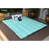 Tấm lót, tấm làm mềm nệm Topper Edena tiện nghi cao cấp sang trọng - Xanh - 1m6 x 2m x 5cm