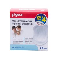 Tấm lót thấm sữa Pigeon 24 miếng.