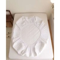 Tấm lót Topper bảo vệ đệm nệm cao cấp bo chun, chuyên dùng cho khách sạn, chống bụi bẩn, thấm hút tốt