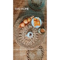 Tấm lót từ vỏ ngô,lót bình hoa,lót trang trí bàn ăn,trang trí tường,chụp sản phẩm decor.