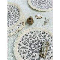 Tấm lót Vintage trang trí decor góc cafe hoặc lót bình hoa