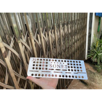 Tấm lưới chống chuột cho xe kia sonet - inox 304.