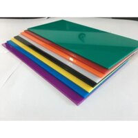 Tấm Mica khổ 50x50cm - dày 3mm - nhiều màu sắc